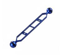 Fxzqgnh Bras D'extension pour Lampe Plongée Entièrement Réglable Support Lumière Caméra Plongée Sign Creux Connecteur Plateau Caméra sous-Marine, Bleu, 9 Pouces