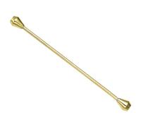 Fxzqgnh Broche Pince à Cravate pour Homme, Style Classique, en Cuivre, Fermeture Sécurisée, Idéale pour Les Occasions Formelles et Quotidiennes. Un Cadeau par, Or