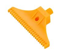 Fxzqgnh Buse de Pulvérisation à Jet Plat, Mono-orifice, Filetage Mâle 1/4", Large, Polyvalente, Force D'impact élevée, pour La Protection Contre La P, Jaune