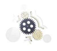 Fxzqgnh Busy Board Panneau Éducatif Apprendre Motricité Fine Jeu Sensoriel Stimule Créativité Enfant Bois Destiné pour École, Engrenage acrylique