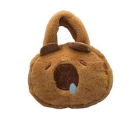 Fxzqgnh Capybara Sac à Main Fourre-Tout Cadeaux, Sac à Bandoulière en Peluche pour Décontracté, Enfants, Styler Un