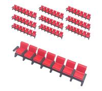 Fxzqgnh Chaise de Maison de Poupée à L'échelle 1:50, Petite Collection de Mini-Accessoires Polyvalents, Réaliste