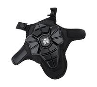 Fxzqgnh Chest Protecteur Silicone pour Pièce de Protection Vélo Couverture de Guidon Élastique Accessoires Anti-Collision pour Partie de Protectio, Noir