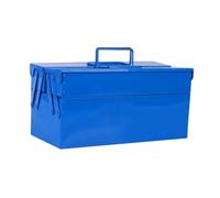 Fxzqgnh Coffret à Outils En Fer, Boîte de Rangement pour Outils, Mallette Professionnelle Portable et Multifonctionnelle, à Double Paroi