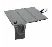 Fxzqgnh Coussin Chauffant Pliable Épais Tapis Chauffant de Camping Isolant Thermique Équipement Randonnée pour Extérieur, Gris Givré