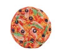 Fxzqgnh Coussin Décoratif Oreiller Jeté Peluche Doux Ornement Créatif Alimentaire Simulation Jouet Moelleux Convient pour Salon Chambre, Pizza