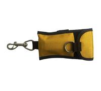 Fxzqgnh Crochet de Récif pour Plongée Accessoire de Plongée Crochet Simple avec Mousqueton Pivotant Sac Compact Portable Matériaux Durables, Jaune, 110cm