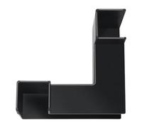 Fxzqgnh Décoration D'aquarium : Tunnel D'observation Souterrain, Accessoires pour Aquarium, Grotte d'angle Servant de Cachette et de Lieu de