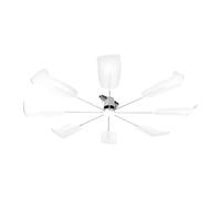 Fxzqgnh Déflecteur de Ventilation pour Climatiseur, Accessoire de Climatisation Facile à Installer, Ventilateur de Direction Du Vent, Lame blanche à 8 lames