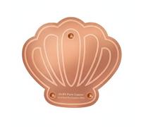 Fxzqgnh Disque Nettoyant Bain Oiseau Accessoire Jardinage Disque Décoratif Cuivre Réutilisable Rend Entretien Aisé Adapté Fontaine Terrasse Observation Oiseaux, 0,6 Mm D Épaisseur, Coquille C