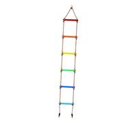 Fxzqgnh Échelle de Corde D'escalade pour Enfants, 6 Sections, Portable pour Une Utilisation Intérieure et Extérieure.