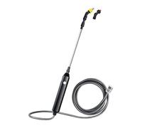 Fxzqgnh Electric Sprayer Pulvérisateur Portable Télescopique avec Buse Ajustable et Bouton d'Arrêt Pratique pour Arrosage Plantes, avec Tuyau de 10 M