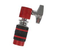 Fxzqgnh Embrayage de Cymbale Charleston, Accessoires En Aluminium, Pièces de Percussion, Pièce de Rechange Stable, Pied de Cymbale Charleston, Embrayage de Ba, Rouge