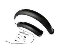 Fxzqgnh Ensemble Complet de Garde-Boue pour Vélo, Garde-Boue Avant et Arrière, Extension de Rechange, Accessoires de Garde-Boue, Bavette Anti-éclaboussures Po