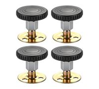 Fxzqgnh Ensemble de 4 Pièces D'outils Anti-vibrations Réglables pour Lit, Comprenant Des Butées de Lit et Des Stabilisateurs Pratiques En Alliage pour Arm, 41 Mm à 60 Mm