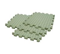 Fxzqgnh Ensemble de 4 Tapis de Blocage pour Tricot et Crochet, Facile à Utiliser, Professionnel, Tissage Lisse, pour Les Travaux Manuels et La Broder