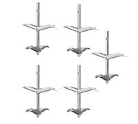 Fxzqgnh Ensemble de 5 Ancrages Professionnels Robustes et Haute Performance pour Treillis de Vigne Destinés Aux, Argent, Grand