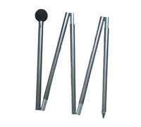 Fxzqgnh Ensemble de Cinq de Tente, Support de 2 M, Arceau de Rechange pour Le Camping, Gris