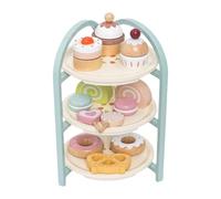 Fxzqgnh Ensemble de Jeu En Bois pour Gâteaux et Desserts, Jeu de Rôle pour Un avec Desserts