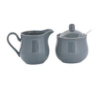 Fxzqgnh Ensemble de Sucriers En Céramique, Cadeau, Accessoires Décoratifs, Sucrier Pratique, Gris