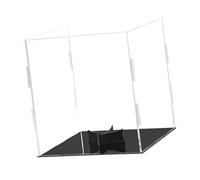 Fxzqgnh Ensemble Vitrine en Acrylique pour Basketball, Présentoir pour Objets Artisanaux, Présentoir de Comptoir, Boîte de Présentation pour Figurines et
