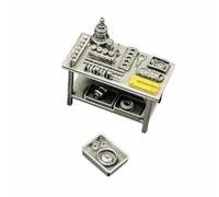Fxzqgnh Établi D'assemblage Moteur Miniature très Détaillé Décor D'atelier Modèle Réduit, Ensemble D