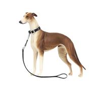 Fxzqgnh Figurine Chien Miniature Accessoire Action Maquette Décor Micro Matériau PP Adaptée à Collection Bureau Apprentissage Enfant, Brun