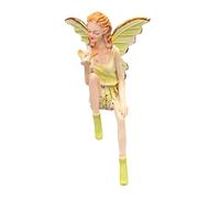 Fxzqgnh Figurine de Statue pour Micro Ornement de Fenêtre Sculpture de Collection Figurine Mignonne En Résine Imperméable pour Aménager Un Espace, Jaune