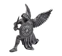 Fxzqgnh Figurine Décorative D'ange de Style Vintage, Idéale Comme Centre de Table pour Un Anniversaire Ou pour Un Bureau, Argent
