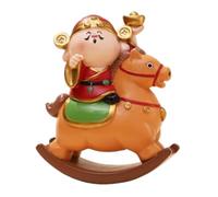 Fxzqgnh Figurine Du Dieu [inconnu], Statue, Dessin Animé, Adorable Décoration de Table, Feng Shui, Cadeau pour Le Bureau, Centre de Table, Bureau, étagère, Style A