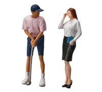 Fxzqgnh Figurine Miniature de Secrétaire (échelle 1/64) pour Maison de Poupée Ou Décor à Monter Soi-même