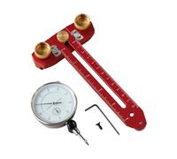 Fxzqgnh Gabarit de Guidage pour Scie Circulaire, Plage de Mesure 0-10 Mm, Calibrateur Rouge en Accessoire