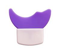 Fxzqgnh Gabarit D'Eye-liner Silicone Polyvalent Aide Maquillage Lavable Guide Lèvres Amovible Ergonomique Facile à Appliquer pour Débutant Stylistique, 5.7cmx5cm Violet