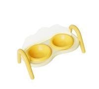 Fxzqgnh Gamelles surélevées en Céramique pour Chats D'intérieur, Amovibles