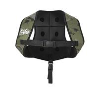 Fxzqgnh Gilet de Plongée Neoprene avec 6 Compartiments à Poids et Ceinture Réglable Adapté aux Hommes Femmes pour Plongée Pêche Aquatique Voile, L Or XL