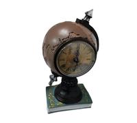 Fxzqgnh Globe En Résine, Idéal pour Décorer Une Horloge de Bureau, Une Statuette Décorative Moderne Ou Un Salon. Convient pour Le Bureau, La Maison, jaune