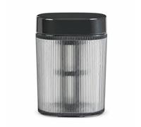 Fxzqgnh Gobelet Filtrant Récipient Boisson Strié Portable, Gris Foncé
