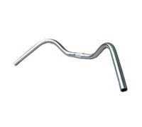 Fxzqgnh Guidon de Vélo, Compatible avec Les Potences de 25,4 Mm, Guidon Plat, pour VTT et Vélos de Route, Remplacement pour Usage Extérieur, Alliage d'aluminium de 56 cm