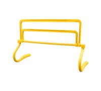 Fxzqgnh Haie D'Agilité Réglable Haie de Saut Athlétisme Outil D'Entraînement Polyvalent en PP Pliable Légère pour Développer Puissance et Réaction Adaptée Ent, Jaune