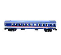Fxzqgnh Ho Échelle Train Maquette Miniature Passager YZ25G Jouet de Simulation Plastique Décoration Maison Classique Collection Amis, Bleu