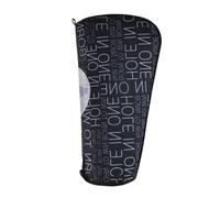Fxzqgnh Housse Imperméable Golf Couvre Sac de Golf Capuche Anti-poussière Gaine Protège Étanche Tissu Oxford Robuste Adapté Femmes Hommes Golfeurs, Né pour Gagner