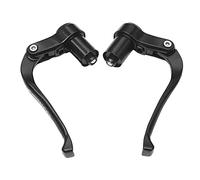 Fxzqgnh Jeu de 2 Leviers de Frein pour Vélo, Freins de Bout de Guidon pour Guidons TT Time, Noirs, pour Vélos de Route, VTT et Vélos Pliants