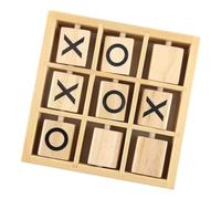 Fxzqgnh Jeu de Société Toe, Jeu de Puzzle Interactif, Le Toe Classique pour Adultes et Enfants, Idéal pour Les, Les Fêtes et Le Jardin, 14.2 cm x 14.2 cm x 3.5 cm