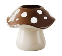 Fxzqgnh Joli pot à crayons en forme de mot manquant, support de pinceaux de maquillage, décoration d'intérieur, organisateur de maquillage créatif pour le bureau