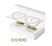 Fxzqgnh Kit de bricolage pour bracelets - Fabrication de bijoux pour toutes les occasions - Idées cadeaux pour la Saint-Valentin, des fiançailles ou pour les couples, 1 or rose