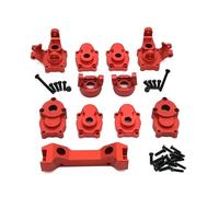 Fxzqgnh Kit Direction Métal Robuste Porte-Fusée en Métal Haute Résistance Support de Barre de Direction pour Réparation, Entretien, Rouge
