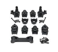 Fxzqgnh Kit Direction Métal Robuste Porte-Fusée en Métal Haute Résistance Support de Barre de Direction pour Réparation, Entretien, Noir