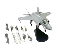 Fxzqgnh Le d'avion Moulé sous Pression 1/72, Le de Chasse, Ornement, Simulation, Objets de Collection, Cadeau, Le d'avion en Alliage, F35