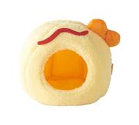 Fxzqgnh Lit auto-chauffant pour perroquets, hamac en polaire douce, à suspendre, pour réchauffer les quartiers d'hiver pour perroquets et chinchillas par temps froid, jaune