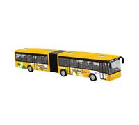 Fxzqgnh Maquette de Bus de Transport En Commun, Bus à Rétrofriction, Long, Décoratif, de Collection, Jouet En Métal Moulé sous Pression pour Cadeaux, Outils P, orange